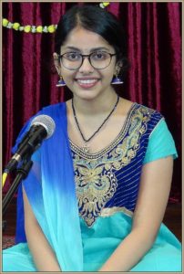 Ananya Muralidharan (Rising Star Award - Hindustani vocal)